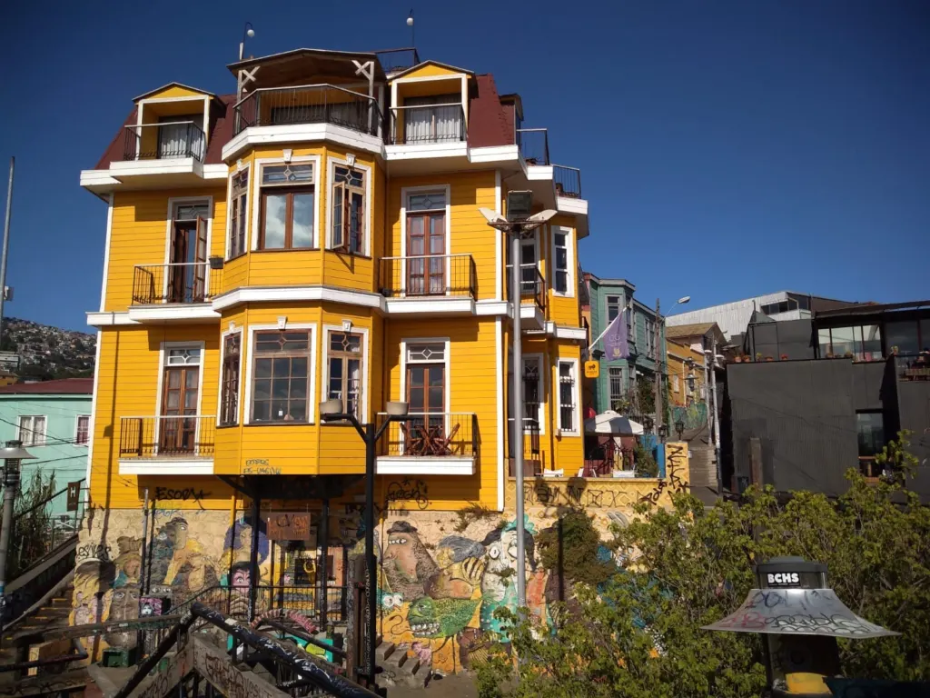 Palacio Baburizza en el Cerro Alegre de Valparaíso, actual Museo de Bellas Artes