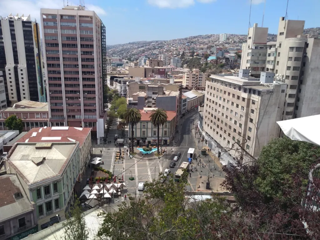 Vista de la ciudad de Viña del Mar desde un mirador